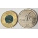 AUSTRALIA 2011-2021 . TWENTY 20 CENTS - TWO 2 DOLLARS COINS